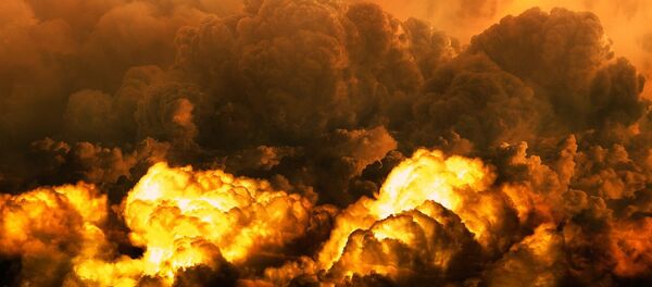 Nubes tras una explosión - Sputnik Mundo