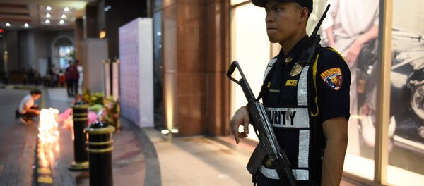La policía de Filipinas en Manila - Sputnik Mundo