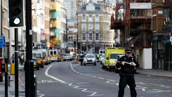 La policía de Londres - Sputnik Mundo