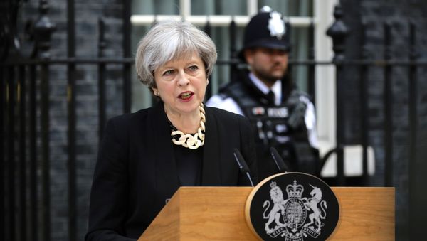 Theresa May, primera ministra del Reino Unido Theresa May, primera ministra del Reino Unido - Sputnik Mundo