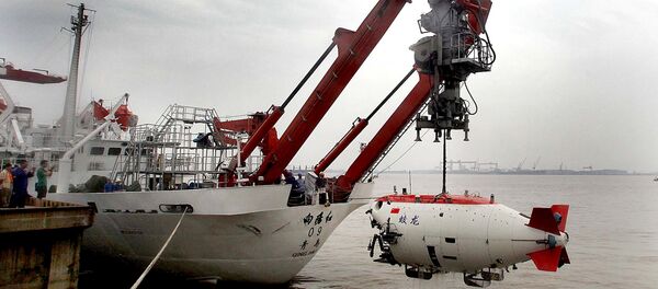 El batiscafo Jiaolong - Sputnik Mundo