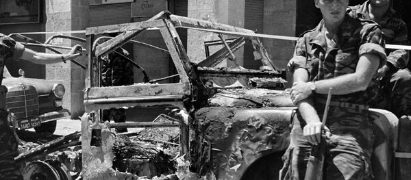 Militares israelíes durante la guerra de los Seis Días - Sputnik Mundo