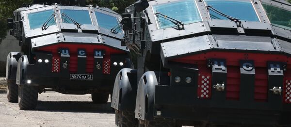 Nuevos vehículos blindados del Centro de Operaciones Especiales del FSB ruso - Sputnik Mundo