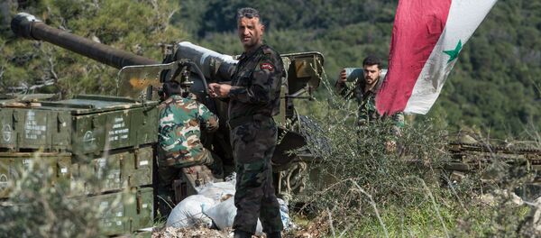 Soldados del Ejército sirio en la provincia de Idlib (archivo) - Sputnik Mundo
