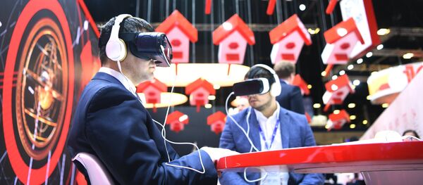 En el Foro Económico Internacional de San Petersburgo (SPIEF) 2017 - Sputnik Mundo