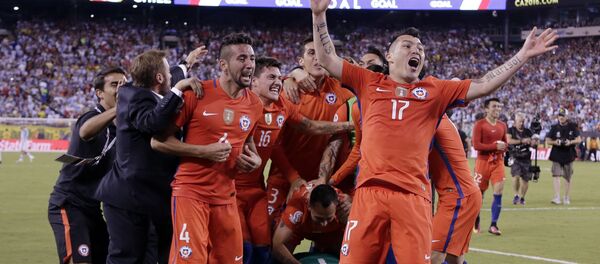 Selección de fútbol de Chile - Sputnik Mundo