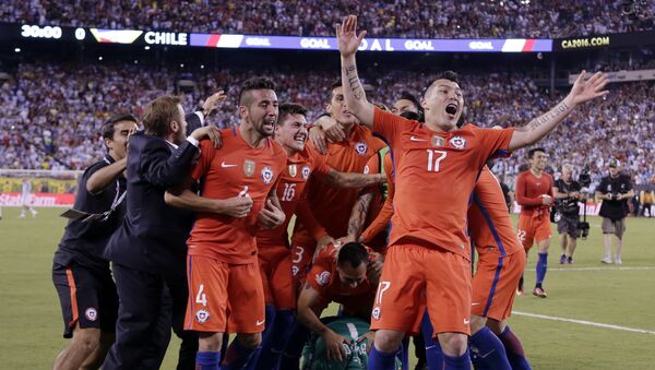 Selección de fútbol de Chile - Sputnik Mundo