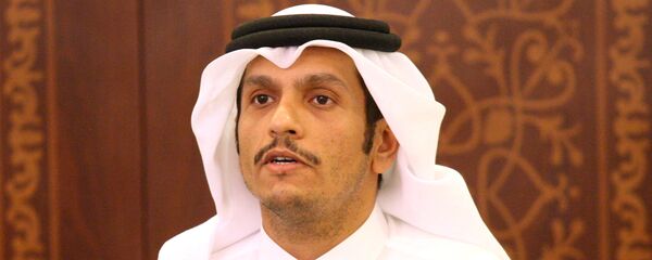 Mohammed bin Abdulrahman Thani, ministro de Exteriores catarí - Sputnik Mundo