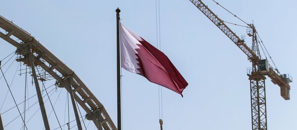 Bandera de Catar - Sputnik Mundo