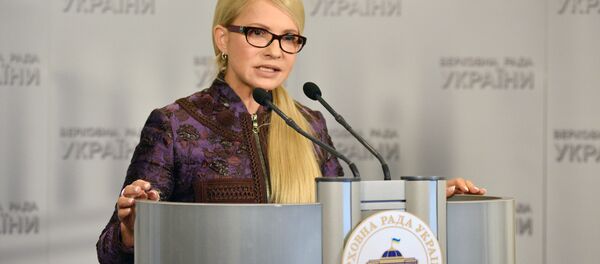 Yulia Timoshenko, ex primera ministra de Ucrania y jefa del partido Batkivschina - Sputnik Mundo