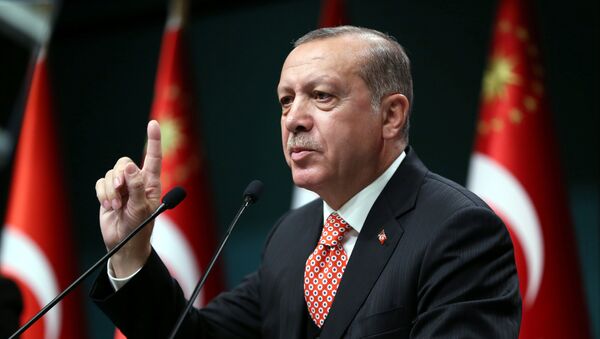 Recep Tayyip Erdogan, presidente de Turquía - Sputnik Mundo