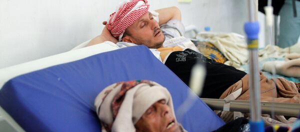 Enfermos de cólera en Yemén (archivo) - Sputnik Mundo