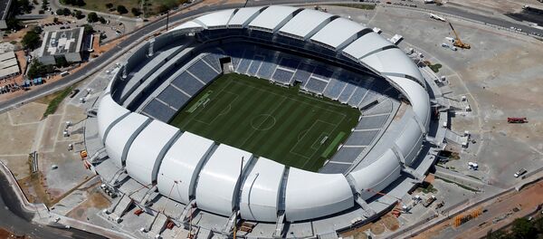 Estadio Arena das Dunas en Brasil - Sputnik Mundo