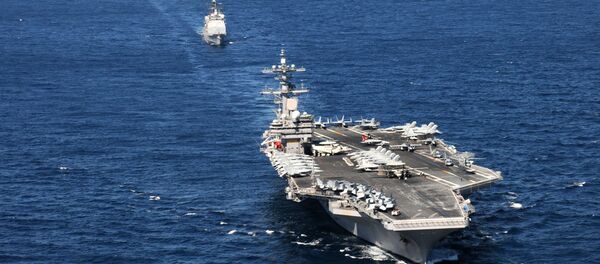Portaviones USS George H.W. Bush (archivo) - Sputnik Mundo