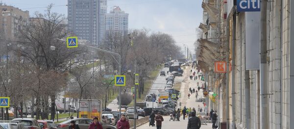 Una calle en Moscú - Sputnik Mundo
