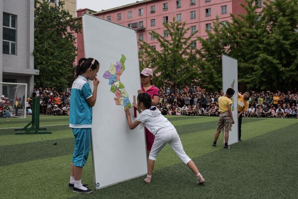 El futuro de la 'Revolución Juche': el Día de los Niños en Corea del Norte - Sputnik Mundo