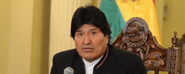 Evo Morales, presidente de Bolivia (archivo) - Sputnik Mundo