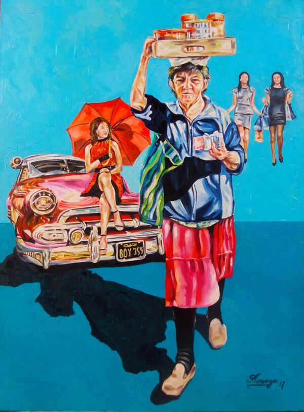 La obra pictórica de Carla Ascarza - Sputnik Mundo