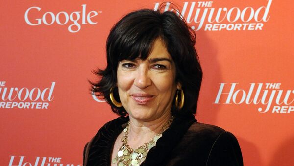 Christiane Amanpour, periodista de la CNN - Sputnik Mundo