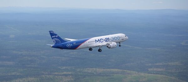 El primer vuelo del MC-21 El primer vuelo del MC-21 - Sputnik Mundo