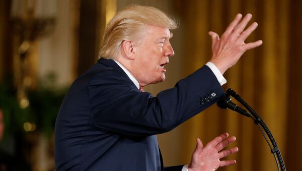 Donald Trump, presidente de EEUU - Sputnik Mundo
