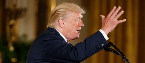 Donald Trump, presidente de EEUU - Sputnik Mundo