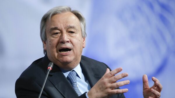 António Guterres, secretario general de la ONU - Sputnik Mundo