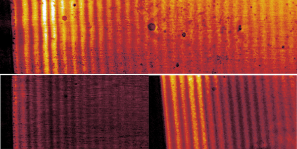 Fotografía de polaritones obtenida por los investigadores - Sputnik Mundo