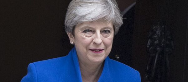 Theresa May, primera ministra del Reino Unido - Sputnik Mundo