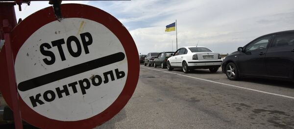 La frontera entre Rusia y Ucrania - Sputnik Mundo