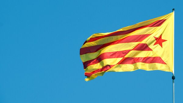 Bandera independentista catalana (archivo) - Sputnik Mundo