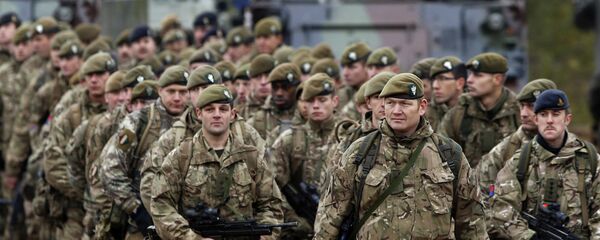 Las tropas de la OTAN Las tropas de la OTAN - Sputnik Mundo