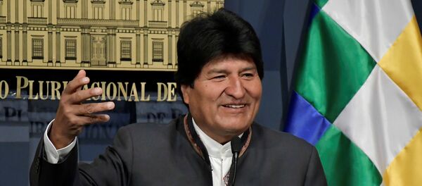 Evo Morales, presidente de Bolivia (archivo) Evo Morales, presidente de Bolivia (archivo) - Sputnik Mundo