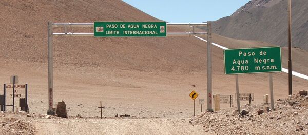 Paso de Agua Negra, donde se construirá el túnel más largo de América Latina - Sputnik Mundo