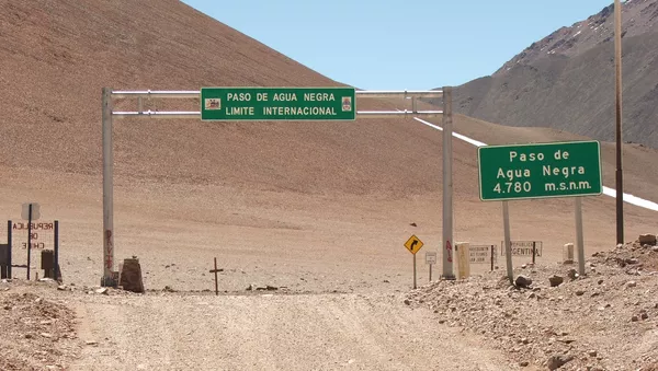 Paso de Agua Negra, donde se construirá el túnel más largo de América Latina - Sputnik Mundo