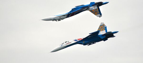 Los cazas rusos Su-27 - Sputnik Mundo