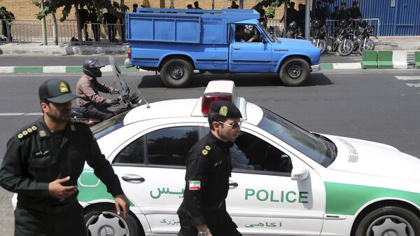 Policía iraní  - Sputnik Mundo