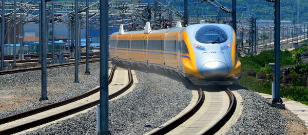 Un tren chino (imagen referencial) - Sputnik Mundo