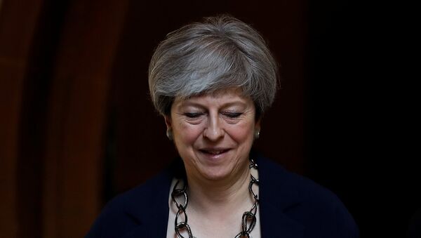 Theresa May, primera ministra británica - Sputnik Mundo