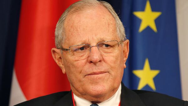 El presidente de Perú, Pedro Pablo Kuczynski - Sputnik Mundo