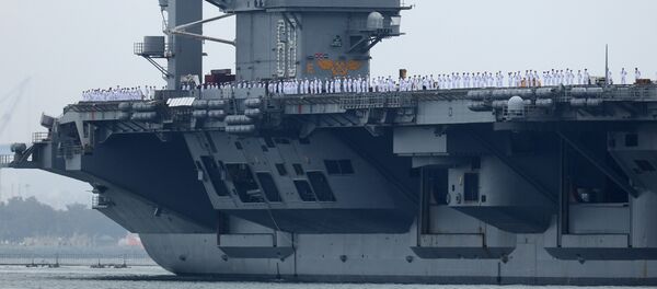 El portaviones estadounidense USS Nimitz - Sputnik Mundo