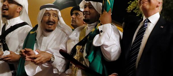 Donald Trump en el marco de su visita a Arabia Saudí - Sputnik Mundo