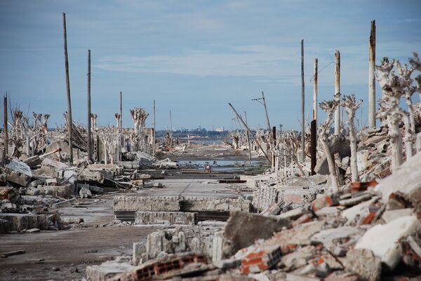 Villa Epecuén, el pueblo inundado - Sputnik Mundo