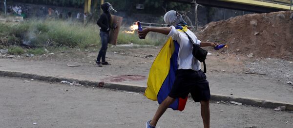 Manifestaciones de Venezuela - Sputnik Mundo
