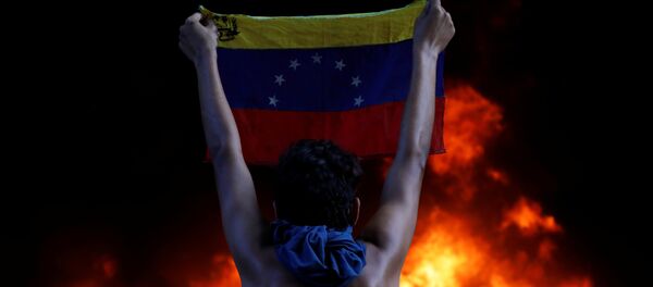 Protestas en Venezuela (archivo) - Sputnik Mundo