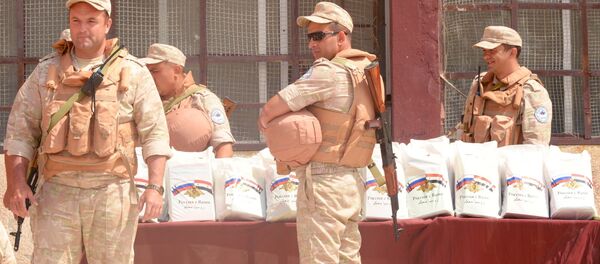 La ayuda humanitaria rusa para Siria - Sputnik Mundo