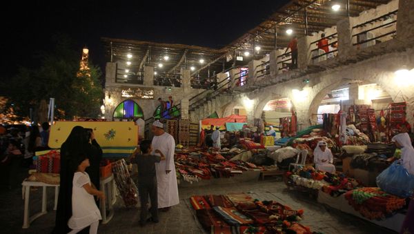 El mercado Souq Waqif en Doha, Catar El mercado Souq Waqif en Doha, Catar - Sputnik Mundo