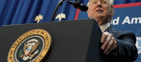 Donald Trump, presidente de EEUU - Sputnik Mundo