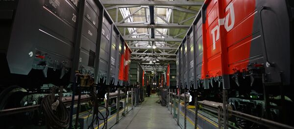 Construcción de vagones en la planta Uralvagonzavod - Sputnik Mundo