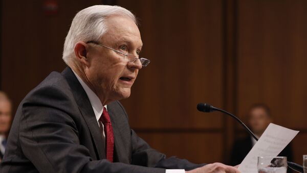 Jeff Sessions, fiscal general de EEUU (archivo) - Sputnik Mundo